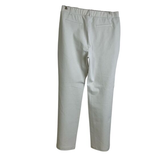 Stella Caracasi Lounge Dress Pants Birch Pull On Career Stretch Womens Large - Picture 2 of 12